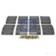 Комплект тормозных колодок, барабанный тормоз DIESEL TECHNIC 2681290 396447 4047755691585 8 JL0M - Изображение 1