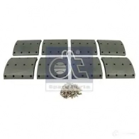Комплект тормозных колодок, барабанный тормоз DIESEL TECHNIC 135002 1939 3 2671859 T7VWMFG