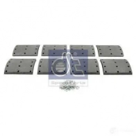 Комплект тормозных колодок, барабанный тормоз DIESEL TECHNIC 19 940 294154 2677825 H42T8V - Изображение 1