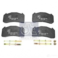 Тормозные колодки, комплект DIESEL TECHNIC 2677792 294075 I36LIN 29 136 - Изображение 1