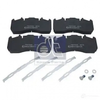 Тормозные колодки, комплект DIESEL TECHNIC FS5BB8P 294096 2 9173 2677805 - Изображение 2