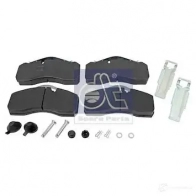 Тормозные колодки, комплект DIESEL TECHNIC 2681279 396405 TS15N 290 95 - Изображение 2