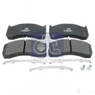 Тормозные колодки, комплект DIESEL TECHNIC 2677791 294074 29 137 8B6KU - Изображение 1
