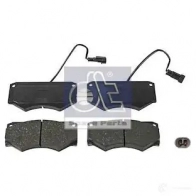 Тормозные колодки, комплект DIESEL TECHNIC 1226852785 4057795211254 792623 FH 0UA - Изображение 1