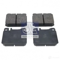Тормозные колодки, комплект DIESEL TECHNIC 492241 EI MO4 1438417358 - Изображение 2