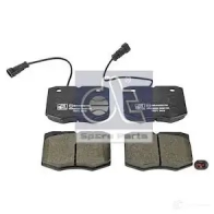 Тормозные колодки, комплект DIESEL TECHNIC 792629 2693935 9YWFN J 4057795027176