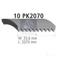 Комплект сцепления DIESEL TECHNIC 595016 RC8H 7G0 4047755380298 2689539