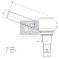 Рулевой наконечник DIESEL TECHNIC E5 BHM 4047755149628 363113 2680059 - Изображение 3