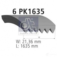 Приводной ремень, поликлиновой DIESEL TECHNIC 4IZKD Z 1112084 2672554 4057795313866 - Изображение 3