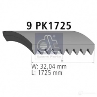 Приводной ремень, поликлиновой DIESEL TECHNIC 4047755880941 334317 2679351 LP06 SY6 - Изображение 3