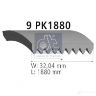 Приводной ремень, поликлиновой DIESEL TECHNIC KGVS7 7L 2686731 4047755882136 480681 - Изображение 3