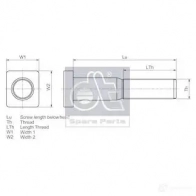 Шпилька колеса DIESEL TECHNIC 5 L347S4 2669363 117039 4047755944803 - Изображение 4