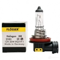 Лампа галогеновая H8 35 Вт 12 В 3000-4000K FLOSSER 2080 3C 7RV 1439691648