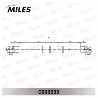 Амортизатор капота MILES CB00033 I F6C0 1437174219 - Изображение 2