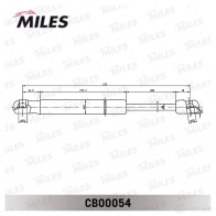 Амортизатор багажника MILES CB00054 1437174223 E EUP85 - Изображение 2