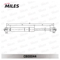 Амортизатор багажника MILES 1437174230 CB00044 J9T 2R - Изображение 2