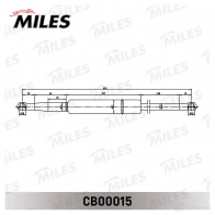 Амортизатор багажника MILES 1436966606 CB00015 IF RT9UK - Изображение 2
