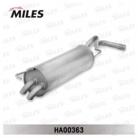 Глушитель MILES HA00363 1420602579 27DE E - Изображение 2