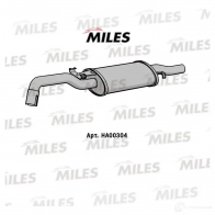 Глушитель MILES 1420600749 HA00304 VEDE SI2