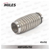 Гофра глушителя MILES HBFG45X152 1420602438 21D K50O