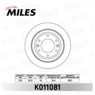 Тормозной диск MILES EW8E J 1420604322 K011081