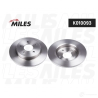 Тормозной диск MILES 39HB 8F3 1420600915 K010093 - Изображение 2