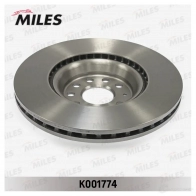 Тормозной диск MILES 8 2QYPO K001774 1438140539 - Изображение 2