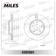 Тормозной диск MILES K001661 C OEFN Nissan Teana (J31) 1 Седан