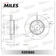 Тормозной диск MILES K001660 8F V7Q 1420603568