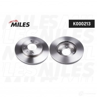 Тормозной диск MILES 1420601397 03QM2 3C K000213 - Изображение 2