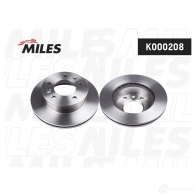 Тормозной диск MILES K000208 1420601152 OTL 18 - Изображение 2