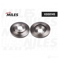Тормозной диск MILES 1420601745 V 4871NQ K000145 - Изображение 2