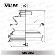 Пыльник шруса MILES 1438140665 GD00012 I UVH0VK - Изображение 3