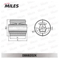 Ремкомплект реактивной тяги MILES 1420601583 DB68202K N29 ZM - Изображение 2