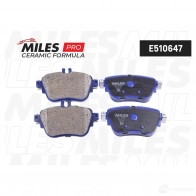 Тормозные колодки дисковые, комплект MILES E510647 1439897453 O NIG3 - Изображение 2