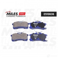 Тормозные колодки дисковые, комплект MILES E510636 NWN12 A 1438140698 - Изображение 2