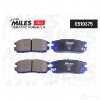 Тормозные колодки дисковые, комплект MILES E510375 Q 5HM1O 1436968154 - Изображение 2