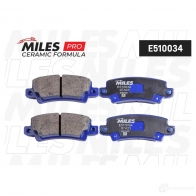 Тормозные колодки дисковые, комплект MILES ZTP FSL9 1436968057 E510034 - Изображение 2