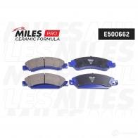 Тормозные колодки дисковые, комплект MILES 1439897445 E HVET E500662 - Изображение 2