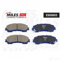 Тормозные колодки дисковые, комплект MILES Nissan X-Trail (T32) 3 Кроссовер 1.7 dCi ALL MODE 4x4-i 150 л.с. 2019 – наст. время E500603 ZGRWF5 A