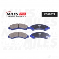 Тормозные колодки дисковые, комплект MILES E500574 1438140735 I8 D4VJR - Изображение 2