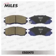 Тормозные колодки дисковые, комплект MILES E500470 Mitsubishi BBP 5P