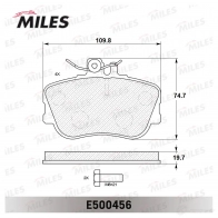 Тормозные колодки дисковые, комплект MILES 1436968004 N L8YT7 E500456 - Изображение 2