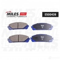 Тормозные колодки дисковые, комплект MILES BOFT L 1436967996 E500439 - Изображение 2