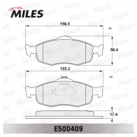 Тормозные колодки дисковые, комплект MILES Z3G3W 9 1436967984 E500409 - Изображение 2