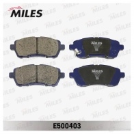 Тормозные колодки дисковые, комплект MILES H4AD5 A E500403 1436967981