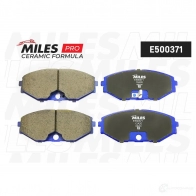 Тормозные колодки дисковые, комплект MILES Nissan Avenir (W11) 2 1997 – 2005 TF UWG E500371