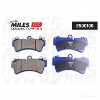 Тормозные колодки дисковые, комплект MILES E500106 1436967819 3289E4 V - Изображение 2