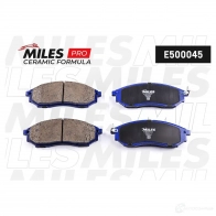 Тормозные колодки дисковые, комплект MILES SX8E 783 E500045 Nissan Murano (Z51) 2 Кроссовер 3.5 4x4 256 л.с. 2008 – 2014