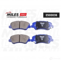 Тормозные колодки дисковые, комплект MILES QU FOC8K E500036 1436967785 - Изображение 2